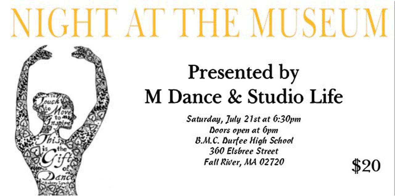 m dance studio events Night At The Museum